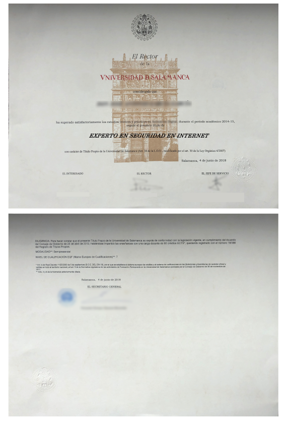 Título Experto en Seguridad en Internet